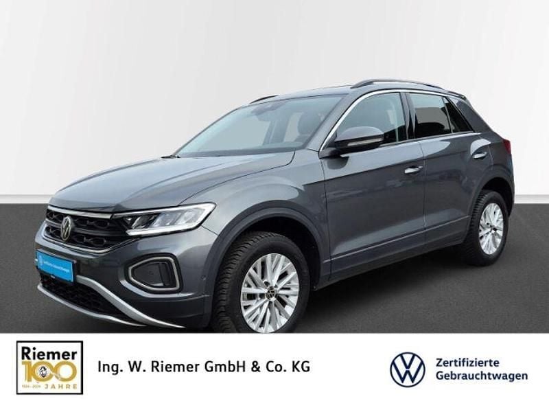 Grau Gebraucht 2023 VW T-Roc Life SUV | 21.349 € (Guter Preis) - Bild 1/4