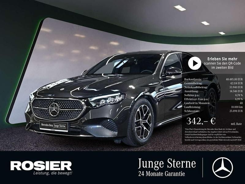 Gebraucht Mercedes E220 Advanced 197 PS (144 kW) 2024 Grau / graphitgrau Limousine