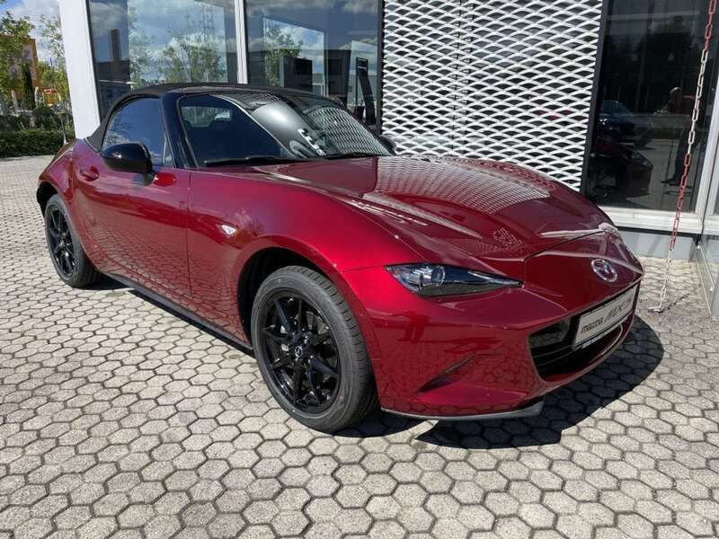 Soul red crystal Gebraucht 2023 Mazda MX5 Cabrio | 24.990 € (Superpreis) - Bild 1/4