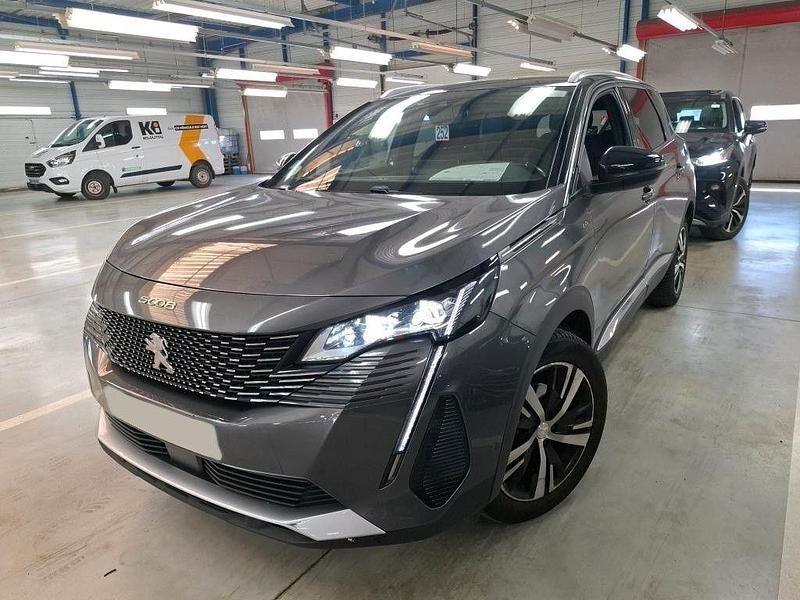 Grau Gebraucht 2022 Peugeot 5008 GT-line Van / Kleinbus | 22.491 € (Etwas zu teuer) - Bild 1/4