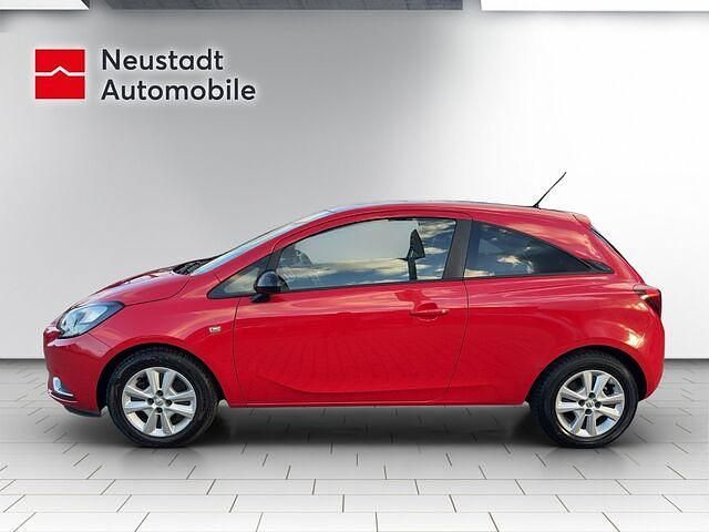 Gebraucht Opel Corsa Color Edition 101 PS (74 kW) 2015 Rot Kleinwagen