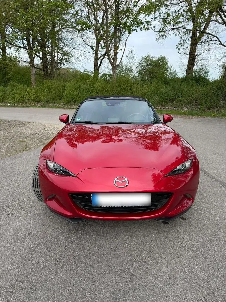 Gebraucht Mazda MX5 Exclusive-Line 160 PS (117 kW) 2016 Rot Cabrio