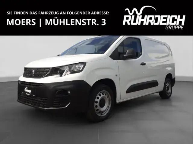 Weiß Gebraucht 2021 Peugeot Partner Premium Van / Kleinbus | 13.989 € - Bild 1/4
