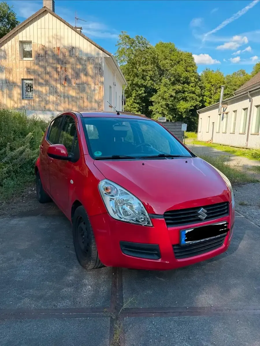 Gebraucht Suzuki Splash 65 PS (47 kW) 2008 Rot Kleinwagen