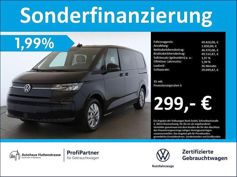 Deep black perleffekt Gebraucht 2024 VW T7 Life Van | 49.820 € (Superpreis) - Bild 1/4