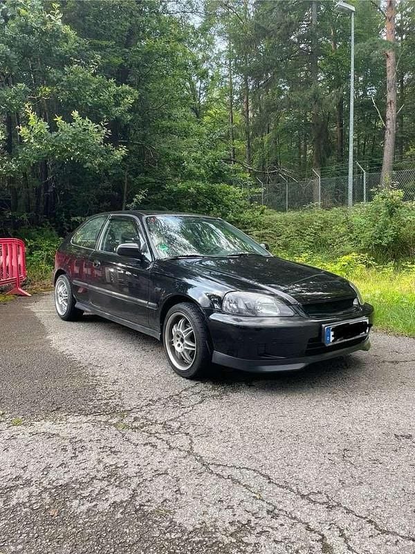 Grau Gebraucht 2000 Honda Civic LS Limousine | 3.700 € (Fairer Preis) - Bild 1/4