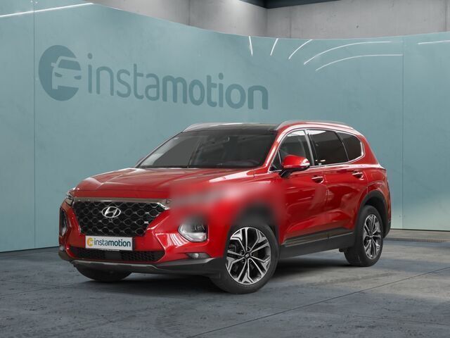 Rot Gebraucht 2020 Hyundai Santa Fe Premium SUV | 32.880 € (Fairer Preis) - Bild 1/2