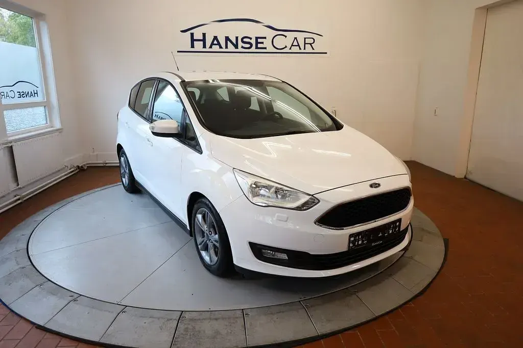 Gebraucht Ford C-MAX Business Edition 125 PS (91 kW) 2016 Weiß Van / Kleinbus