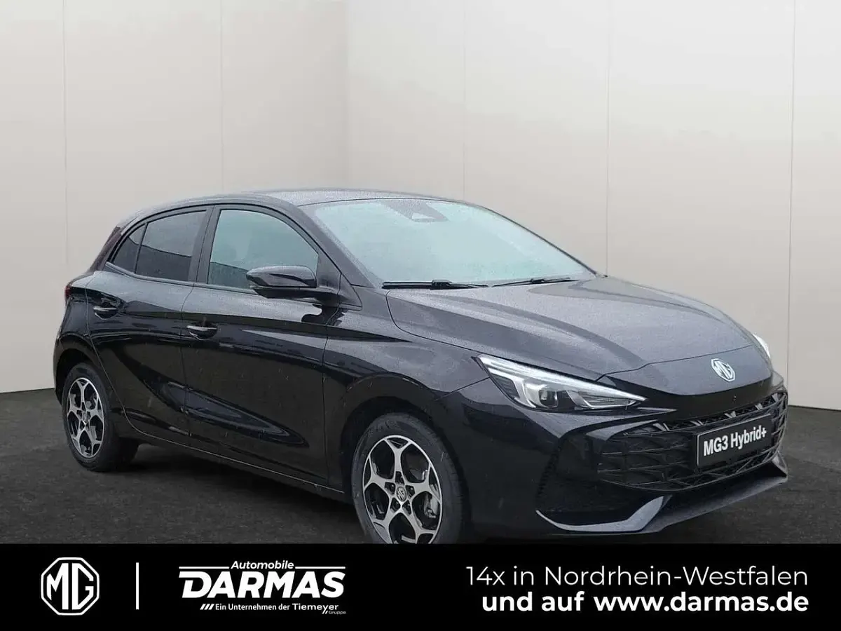 Uusi MG MG3 Luxury 197 HP (144 kW) 2026 Musta Viistoperä