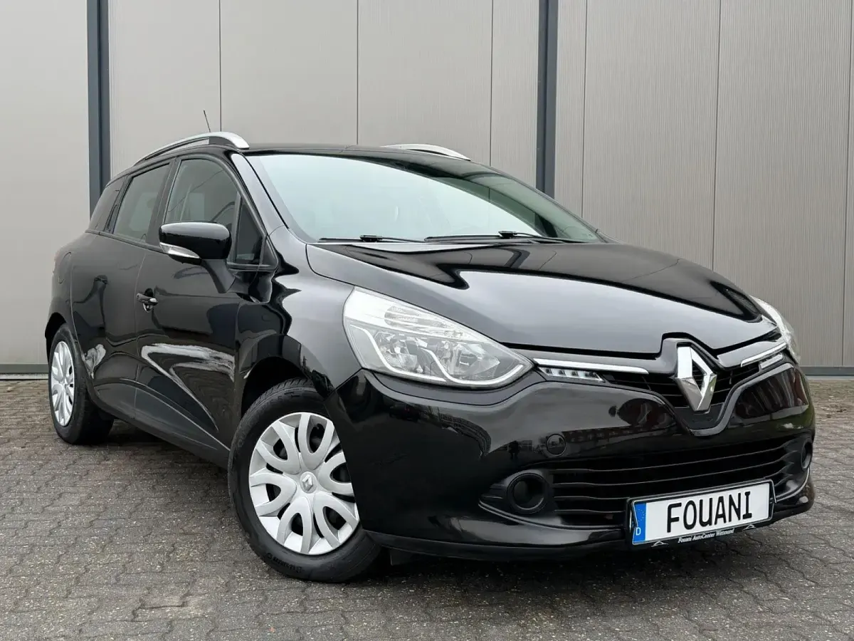 Gebraucht Renault Clio GrandTour Expression 75 PS (55 kW) 2015 Schwarz Kombi