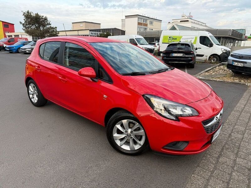 Rot Gebraucht 2017 Opel Corsa Active Kleinwagen | 9.190 € (Fairer Preis) - Bild 1/4