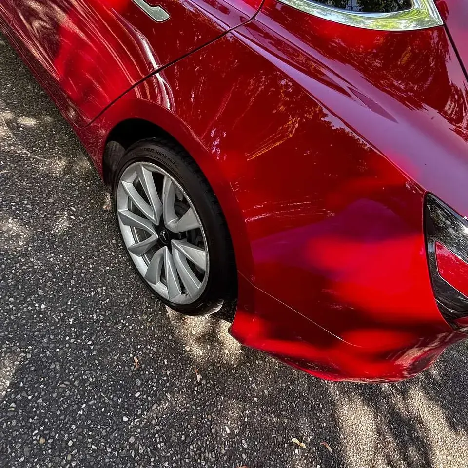Gebraucht Tesla Model 3 Standard Range Plus 225 kW (306 PS) 2020 Rot Limousine