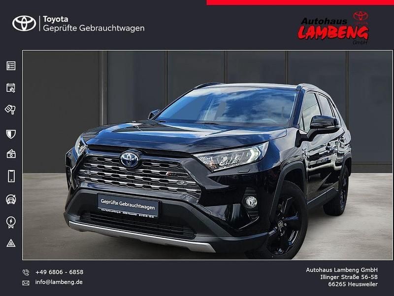 Schwarz Gebraucht 2020 Toyota RAV4 Hybrid Team SUV | 27.290 € (Superpreis) - Bild 1/4
