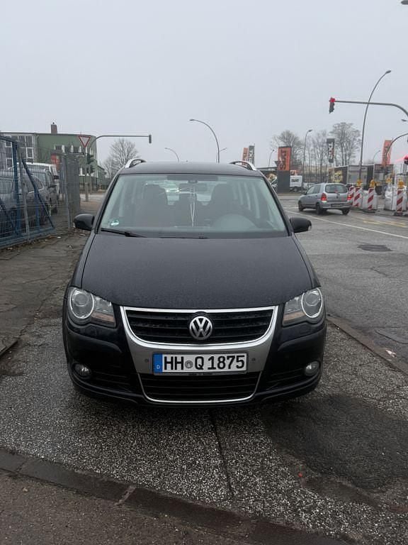 Gebraucht VW Touran Cross 140 PS (102 kW) 2009 Schwarz Van / Kleinbus