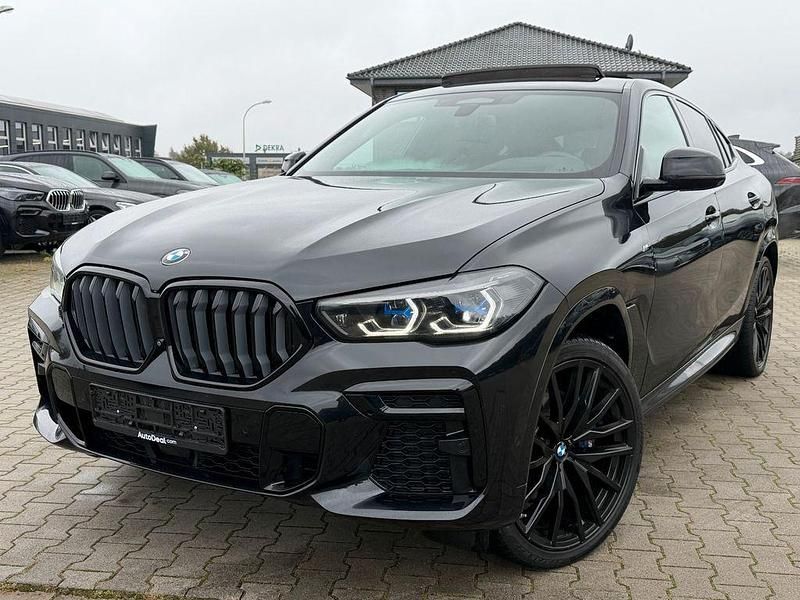 Schwarz Gebraucht 2021 BMW X6 M Sport SUV | 62.237 € (Etwas zu teuer) - Bild 1/4