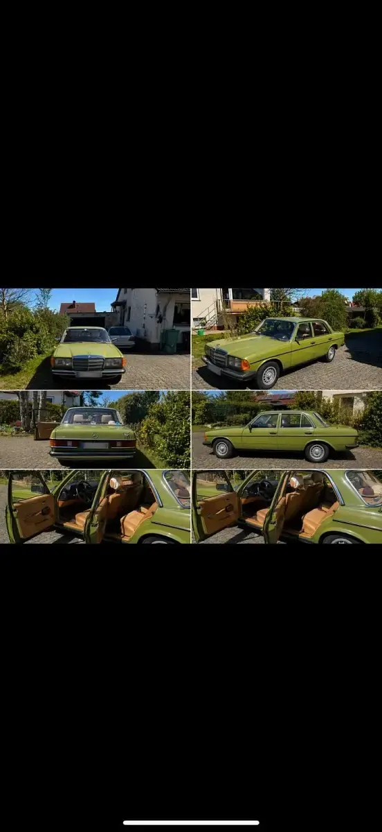Gebraucht Mercedes E230 136 PS (100 kW) 1982 Grün Limousine