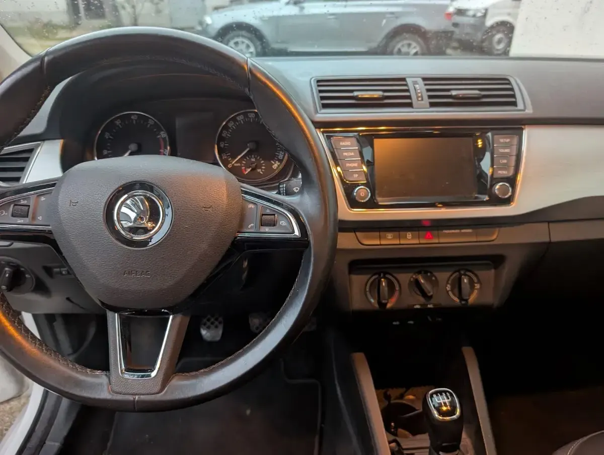 Gebraucht Skoda Fabia Clever 95 PS (69 kW) 2018 Weiß Kombi