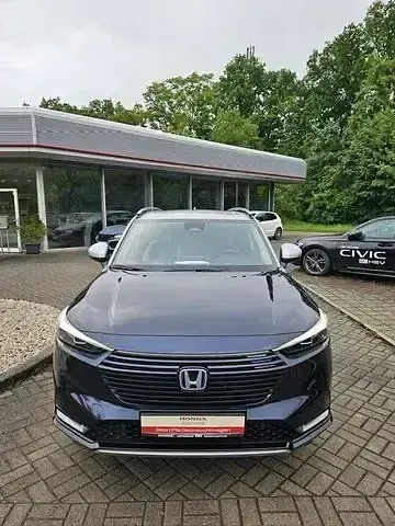 Gebraucht Honda HR-V Advance 152 PS (111 kW) 2022 Midnight blue beam metallic und silber SUV