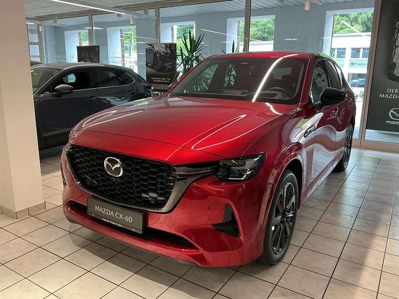 Soul red crystal metallic Neu 2025 Mazda CX-60 Homura-Line SUV | 52.490 € (Guter Preis) - Bild 1/4