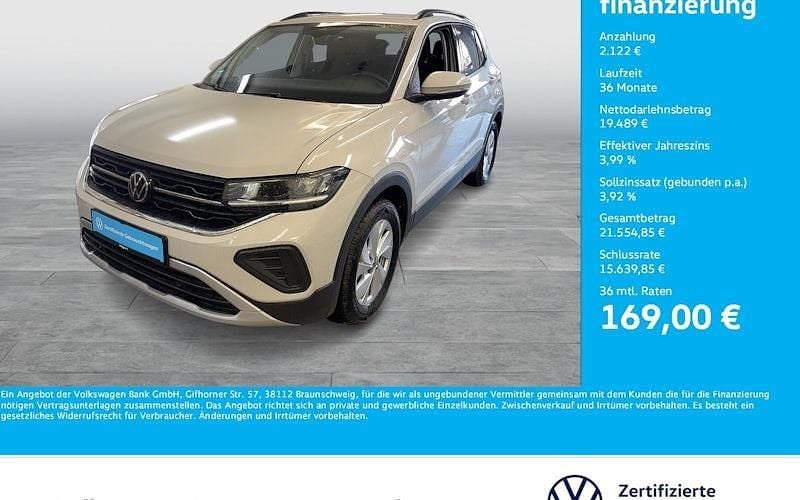 Grau Gebraucht 2024 VW T-Cross Life SUV | 21.611 € (Fairer Preis) - Bild 1/4