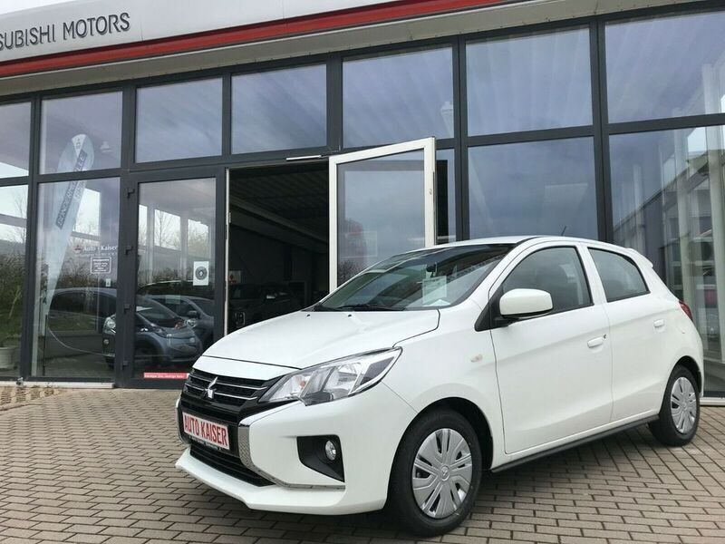 Weiß Gebraucht 2023 Mitsubishi Space Star Select Kleinwagen | 12.999 € (Etwas zu teuer) - Bild 1/4