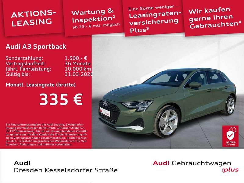 Gebraucht Audi A3 Advanced Plus 116 PS (85 kW) 2025 Grün Limousine
