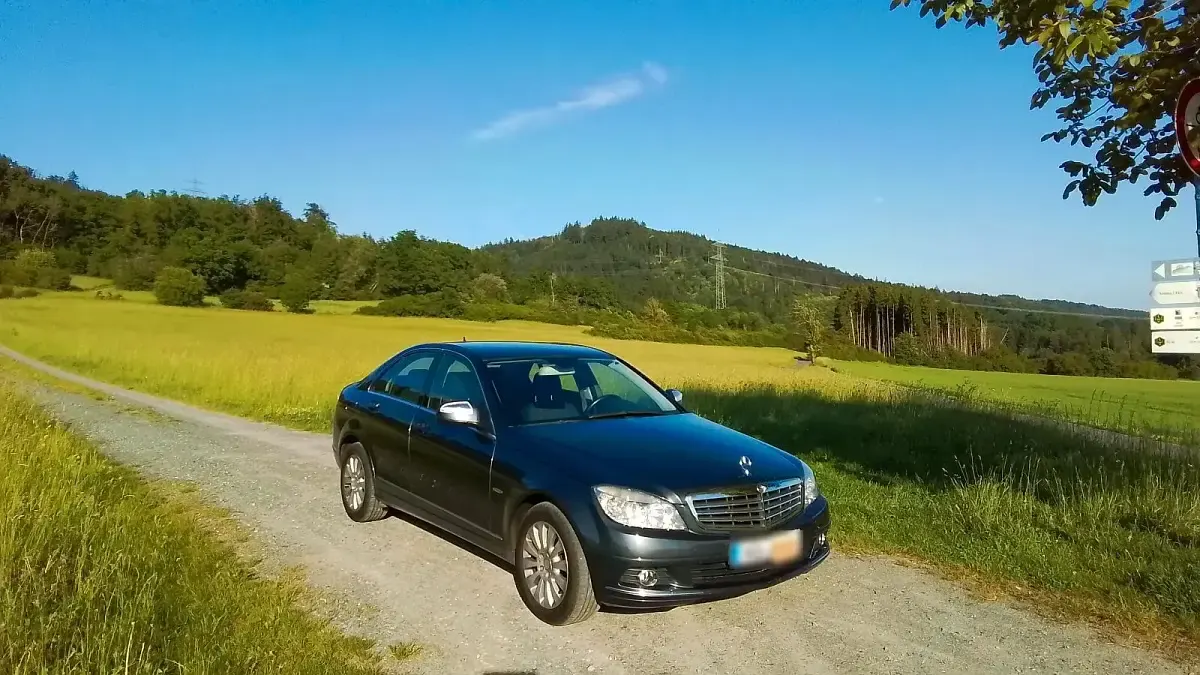 Gebraucht Mercedes C180 156 PS (114 kW) 2007 Schwarz Limousine