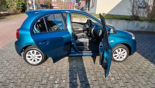 Gebraucht Nissan Micra 80 PS (58 kW) 2017 Blau Kleinwagen
