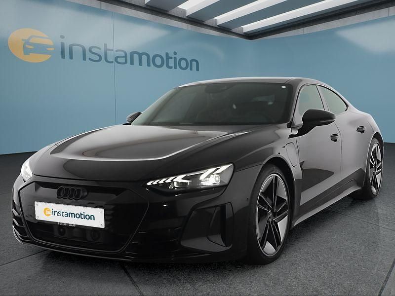 Schwarz Gebraucht 2022 Audi e-tron GT quattro Limousine | 51.199 € (Etwas zu teuer) - Bild 1/4