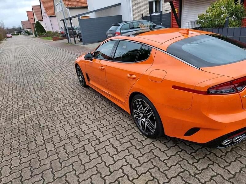 Gebraucht Kia Stinger 366 PS (269 kW) 2021 Orange Kleinwagen