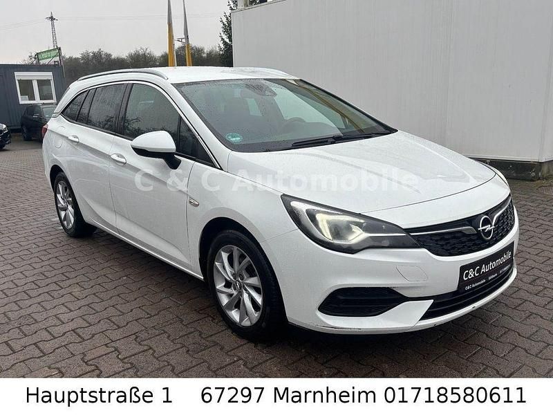 Gebraucht Opel Astra Elegance 122 PS (89 kW) 2020 Weiß Kombi