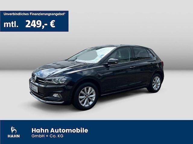 Deep black perleffekt Gebraucht 2021 VW Polo Highline Limousine | 15.780 € (Guter Preis) - Bild 1/3
