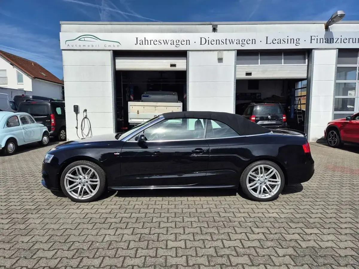Gebraucht Audi A5 Cabriolet S-Line 245 PS (180 kW) 2015 Schwarz Cabrio