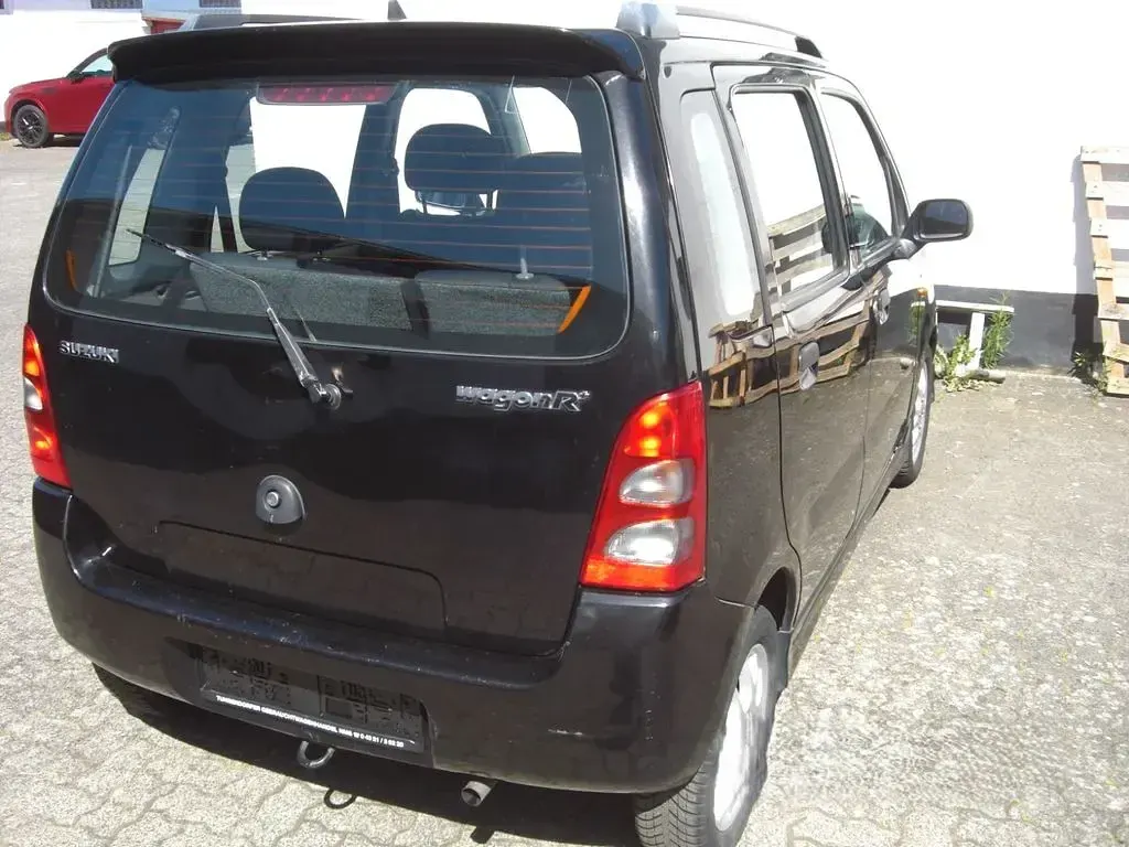 Gebraucht Suzuki Wagon R+ Club 94 PS (69 kW) 2003 Schwarz Van / Kleinbus