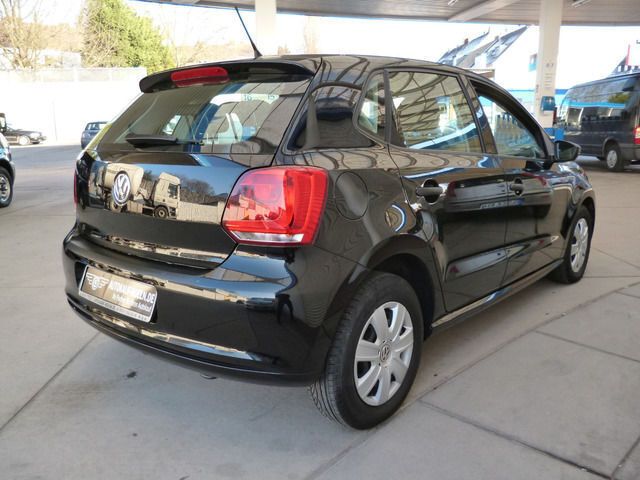 Gebraucht VW Polo Trendline 60 PS (44 kW) 2012 Schwarz Kleinwagen