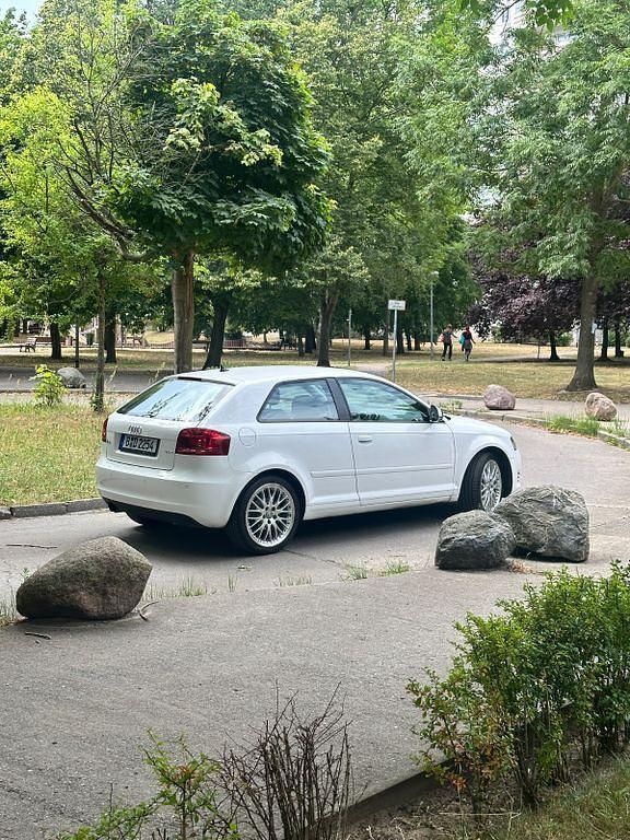 Gebraucht Audi A3 Attraction 125 PS (91 kW) 2008 Weiß Kleinwagen