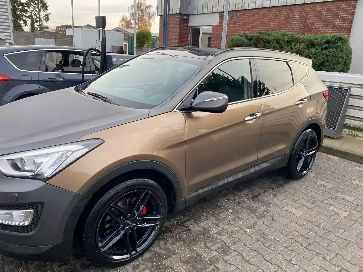 Gebraucht Hyundai Santa Fe Style 197 PS (144 kW) 2013 Beige SUV