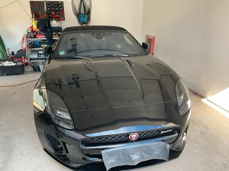 Schwarz Gebraucht 2018 Jaguar F-Type R-Dynamic Cabrio | 35.000 € (Fairer Preis) - Bild 1/4