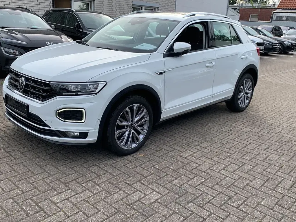 Gebraucht VW T-Roc R-line 150 PS (110 kW) 2021 Weiß SUV