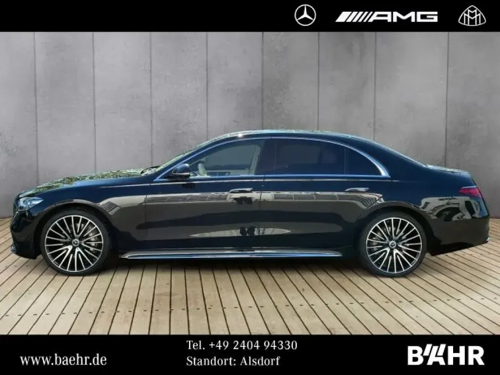Gebraucht Mercedes S580 503 PS (369 kW) 2025 Lack obsidianschwarz (metallic) Limousine