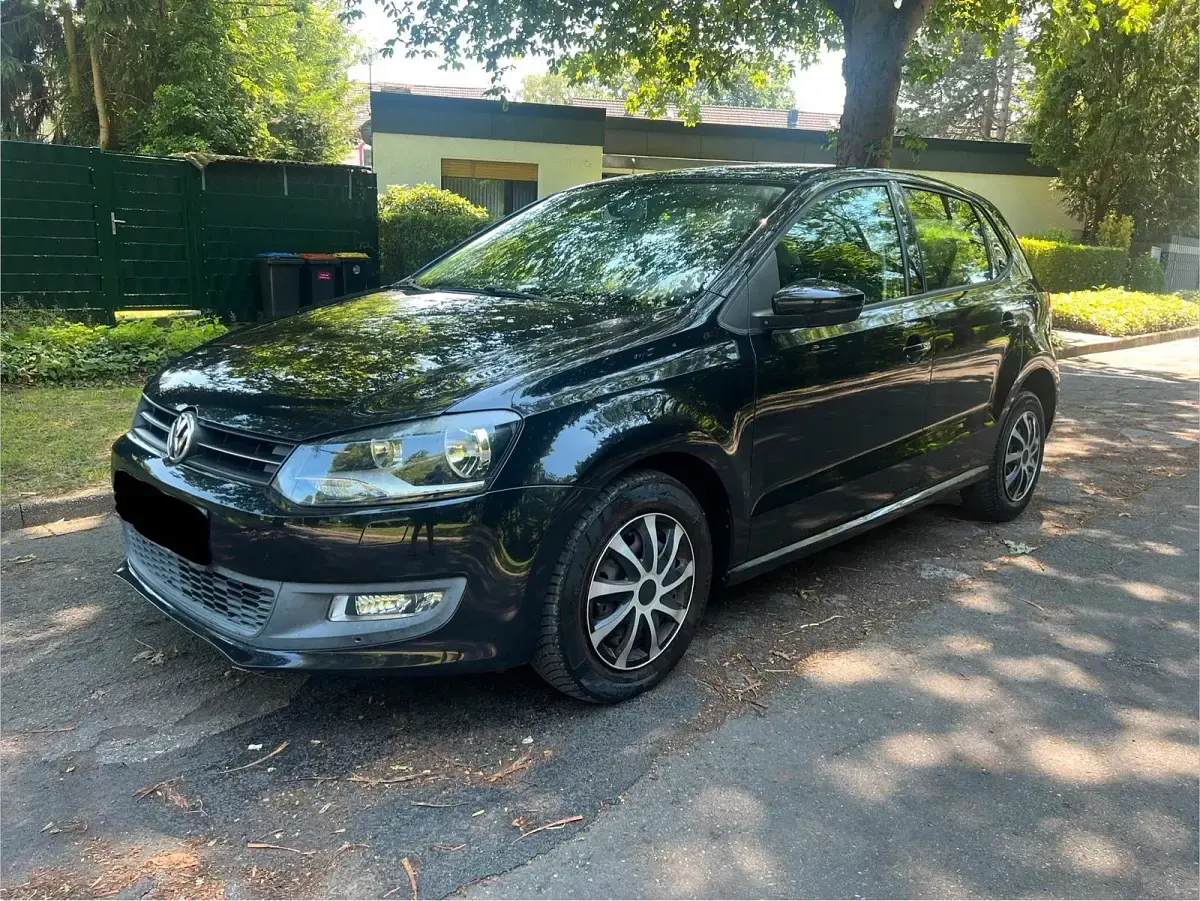 Gebraucht VW Polo 86 PS (63 kW) 2010 Schwarz Kleinwagen