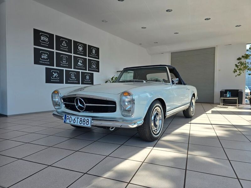 Weiß Gebraucht 1970 Mercedes SL280 Cabrio | 110.700 € - Bild 1/4