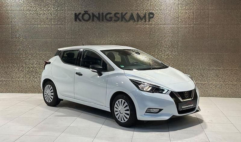 Weiß Gebraucht 2019 Nissan Micra Visia+ Kleinwagen | 8.490 € (Fairer Preis) - Bild 1/4