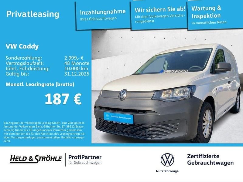Candyweiß Gebraucht 2025 VW Caddy Van / Kleinbus | 25.450 € (Superpreis) - Bild 1/3