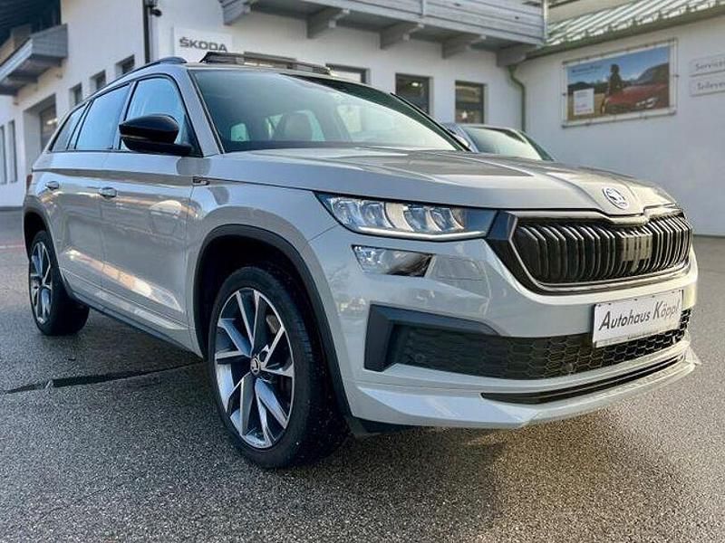 Gebraucht Skoda Kodiaq SportLine 190 PS (139 kW) 2021 Steelgrau SUV