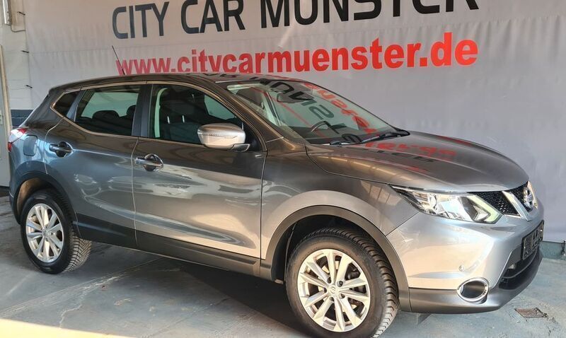 Grau Gebraucht 2017 Nissan Qashqai Acenta SUV | 12.800 € (Fairer Preis) - Bild 1/4