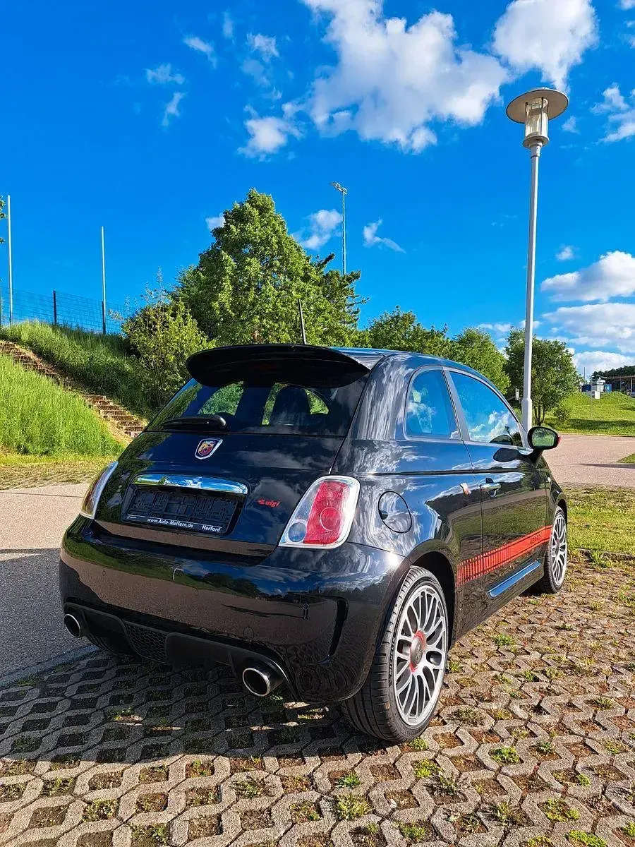 Gebraucht Abarth 595 Custom 140 PS (102 kW) 2015 Schwarz Kleinwagen