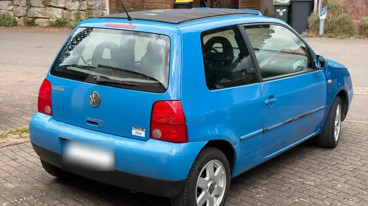 Gebraucht VW Lupo 50 PS (36 kW) 2003 Blau Kleinwagen