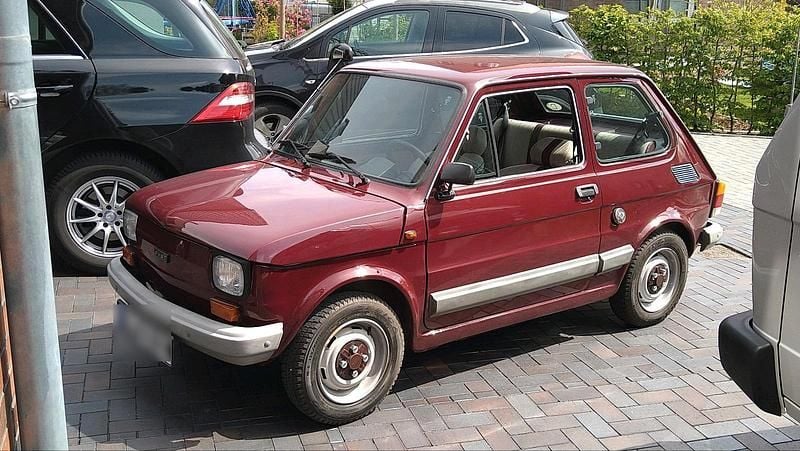 Rot Gebraucht 1981 Fiat 126 Red Kleinwagen | 6.200 € - Bild 1/4
