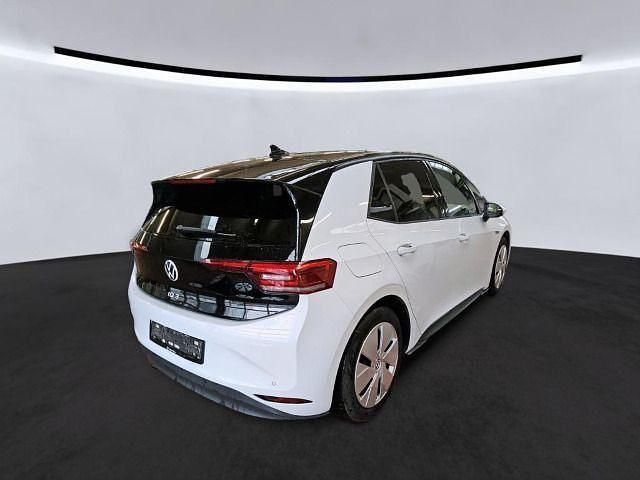 Gebraucht VW ID.3 Pro 150 kW (204 PS) 2021 Gletscherweiß metallic schwarz (metallic) Kleinwagen